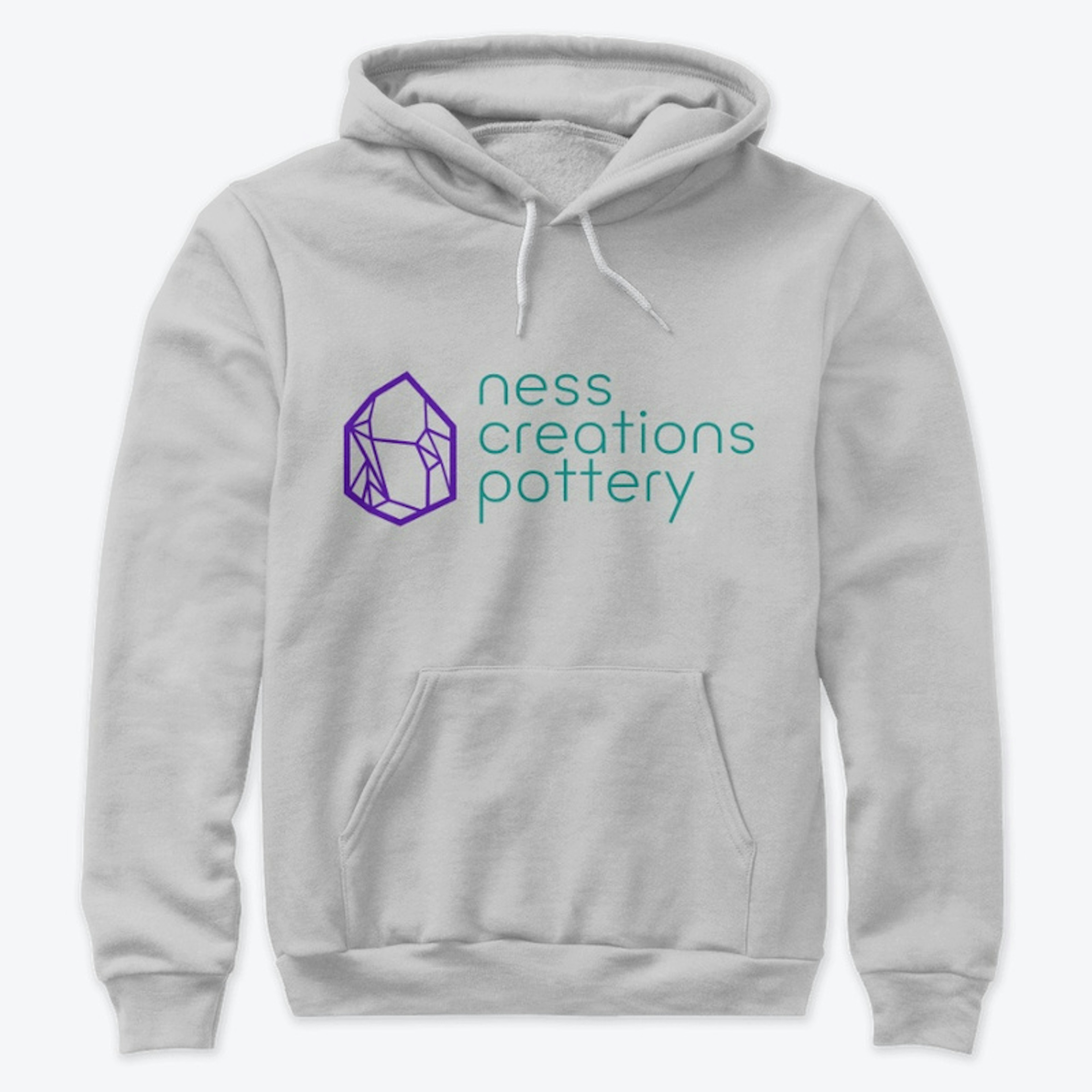 Ness Creations Pottery Crystal Logo