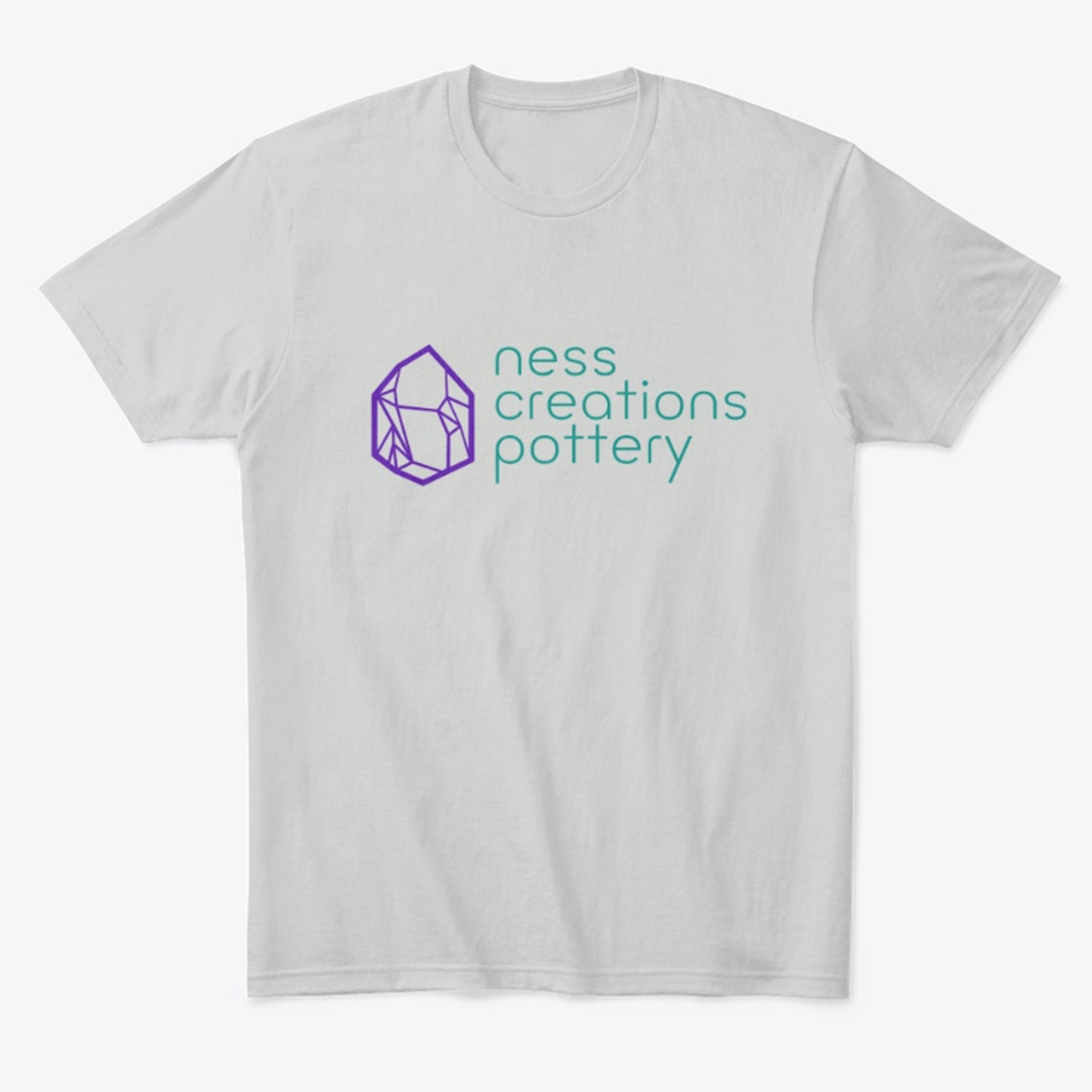 Ness Creations Pottery Crystal Logo
