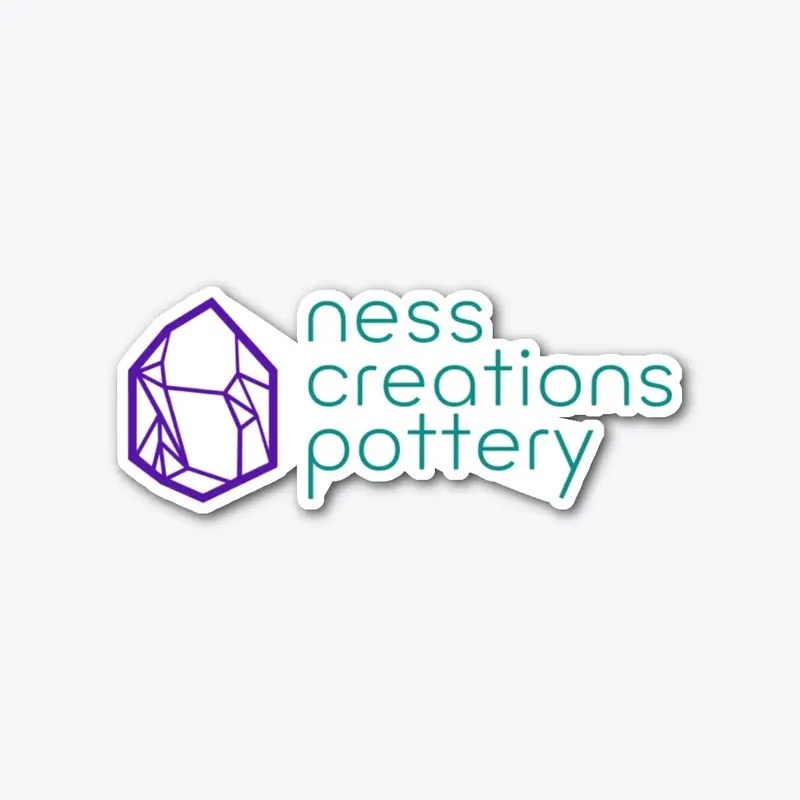 Ness Creations Pottery Crystal Logo