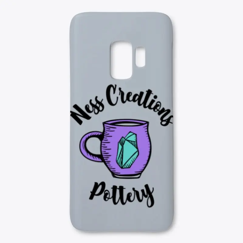 Ness Creations Pottery Mug Logo - Home 